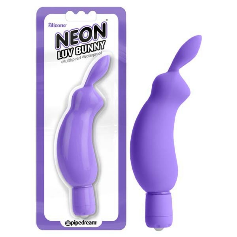 Neon Luv Bunny - Purple